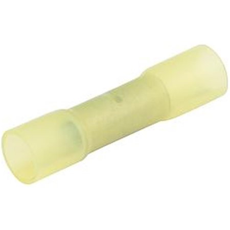 ALLSTAR 12-10 Gauge Heat Shrink Butt Connector; Yellow, 10PK ALL76080